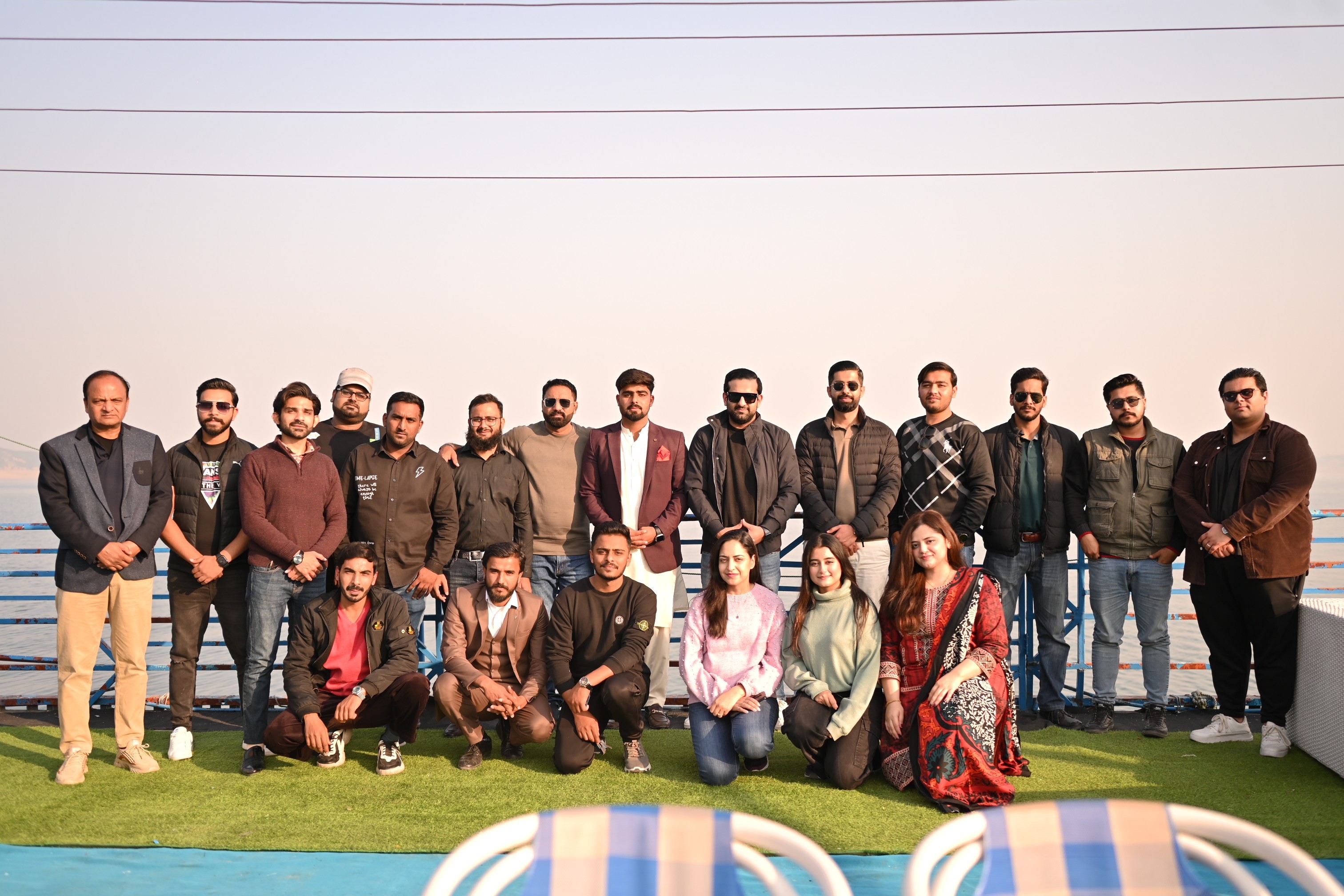PaySa team on the rooftop